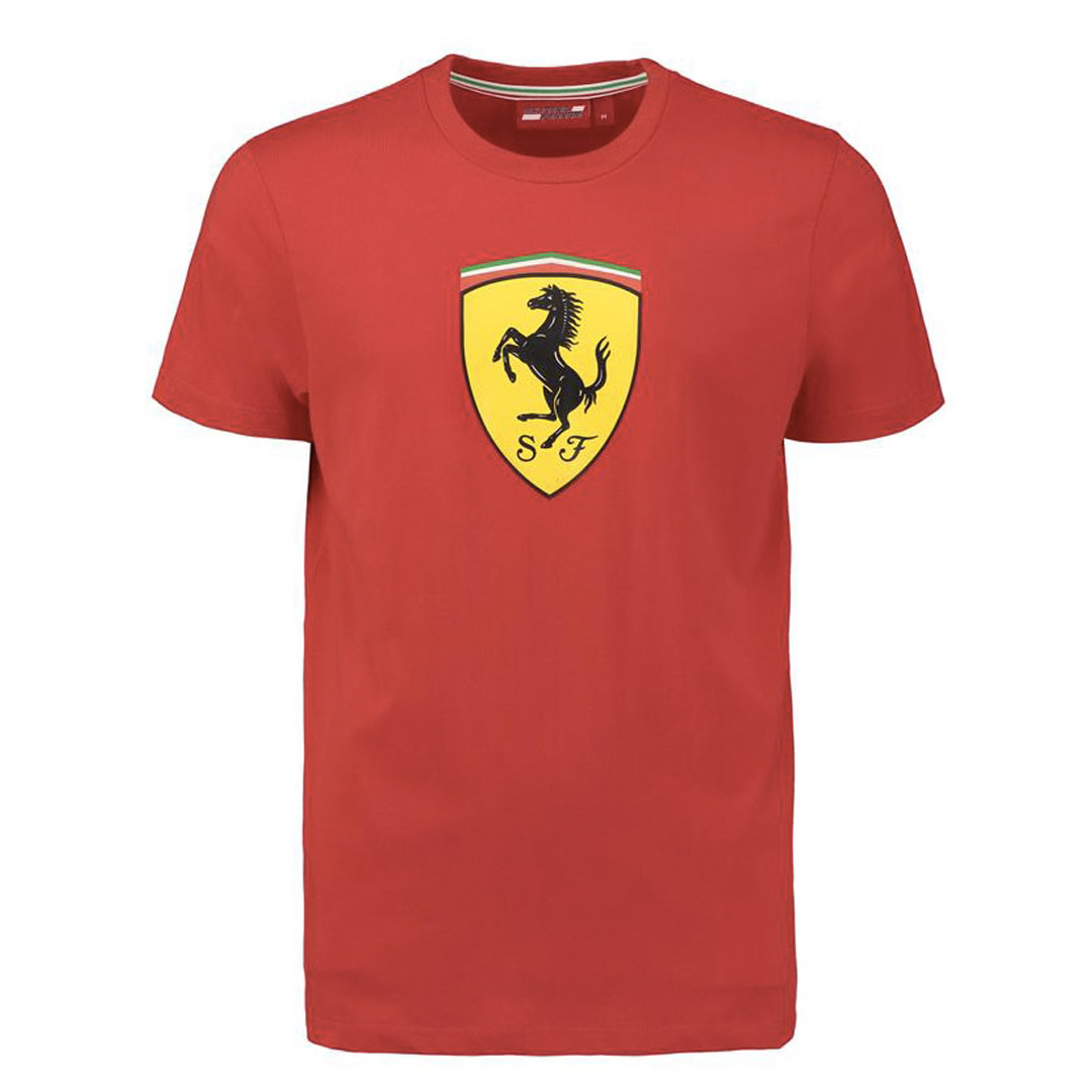 Ferrari classic t-shirt red - MJ MONACO