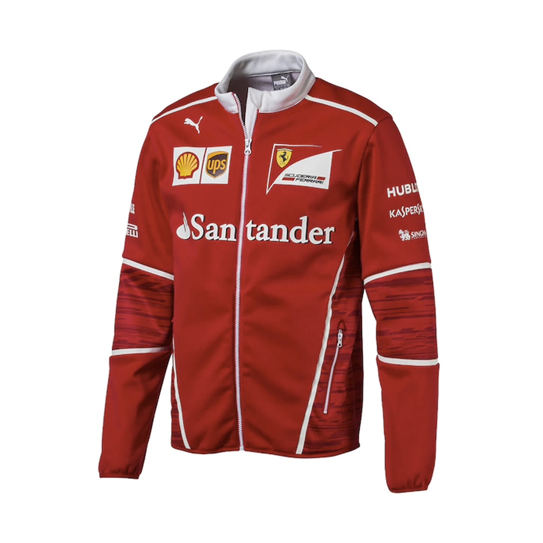 Ferrari Team Softshell Jacket Red - MJ MONACO