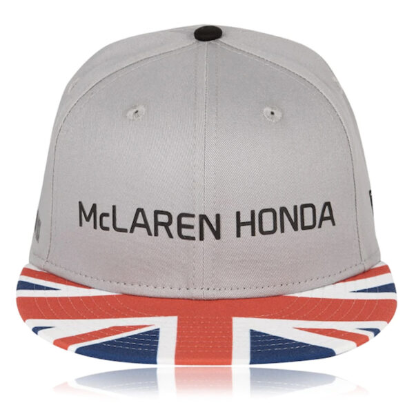 McLaren Honda F1 Team Vandoorne FLAT Snapback No.2 Grey Cap
