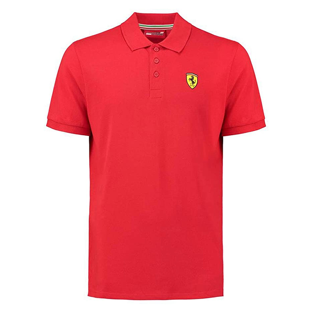 Scuderia Ferrari F1 Golf Polo Shirt RRP£60 Premium Mens XS SMALL XL ...
