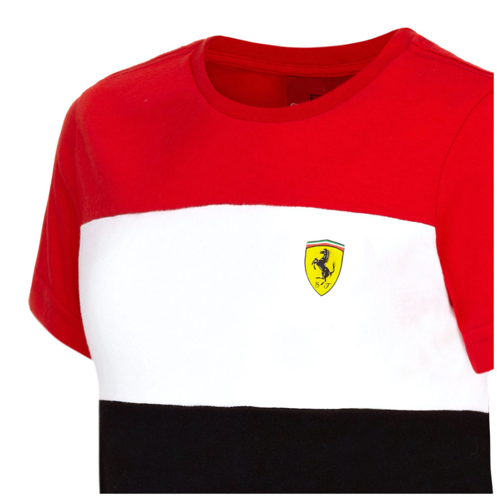 Ferrari race t shirt kids red/white/black - MJ MONACO