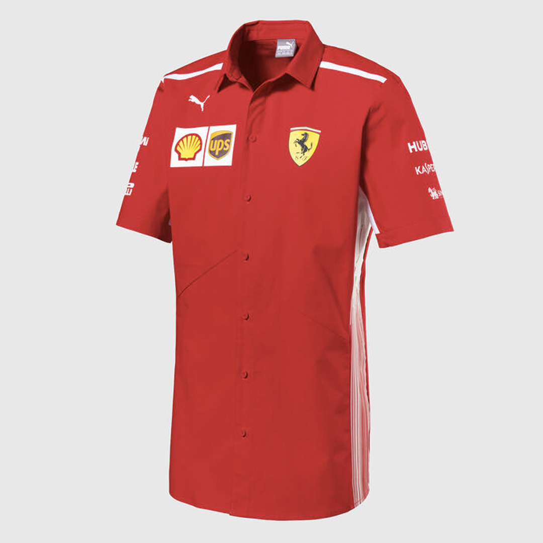 Scuderia Ferrari Men's Short sleeved Team Shirt - MJ MONACO