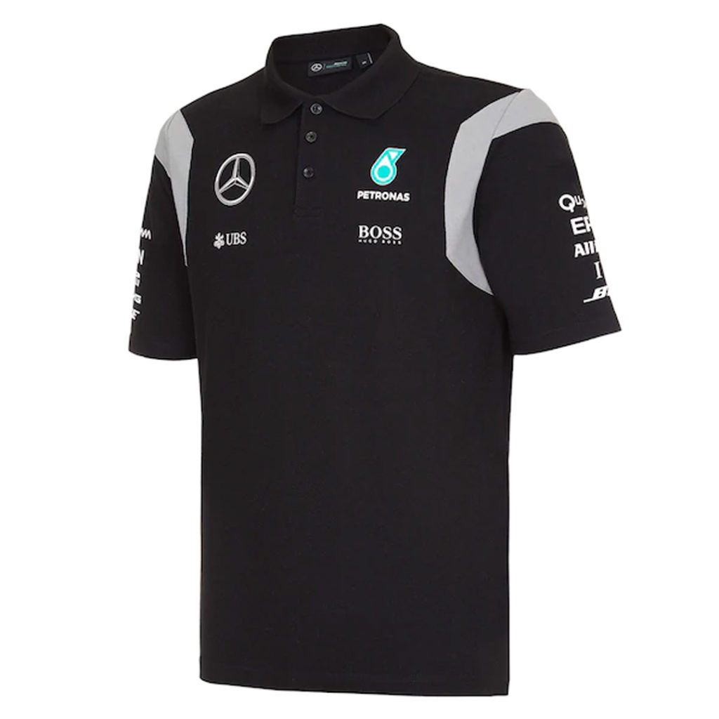 Mercedes Men's Team Polo Shirt - MJ MONACO