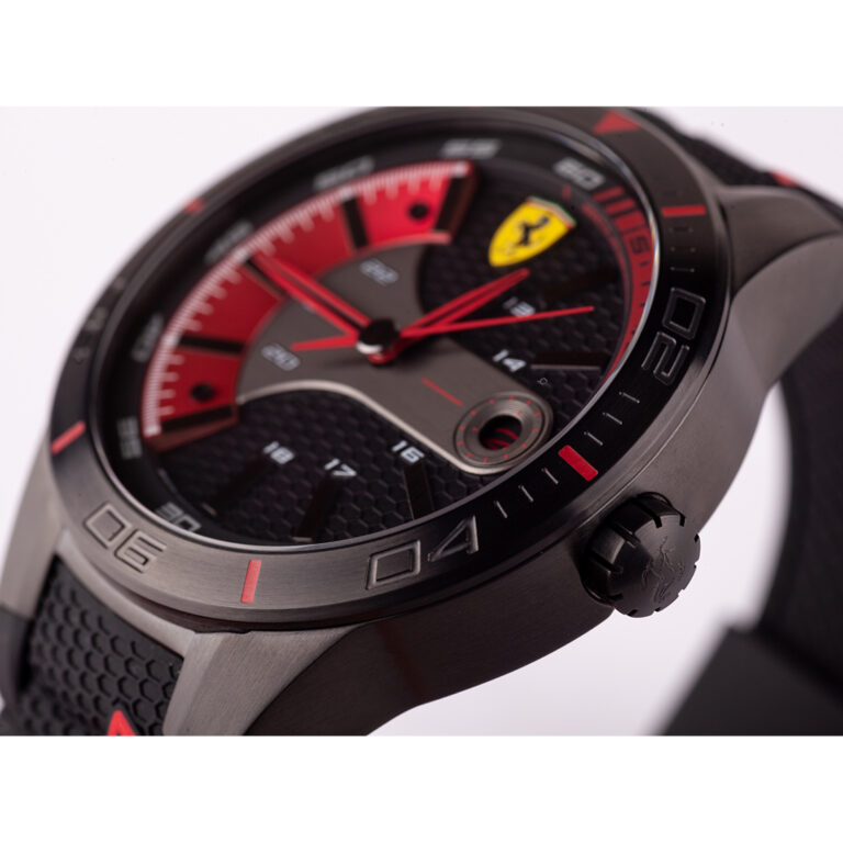 Men’s Scuderia Ferrari F1 Red Rev Evo Quartz chronograph watch 46mm ...